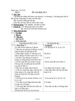 Giáo án môn Đại số lớp 7 - Tiết 37: Ôn tập học kỳ I