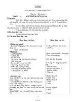 Giáo án môn học Tuần 5 Khối 3