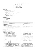 Giáo án lớp 2 môn Toán - Tiết học: Luyện tập