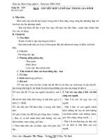 Giáo án Công nghệ Lớp 6 - Tuần 10 - Năm học 2009-2010 - Nguyễn Thị Thập