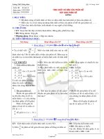 Giáo án Lớp 6 - Môn Toán - Tuần 25: Tính chất cơ bản của phân số. Rút gọn phân số