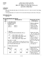 Giáo án Toán Lớp 3 - Tuần 23 - Năm học 2006-2007 - Trần Thị Thanh Hà