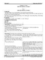 Giáo án Vật lí Lớp 8 - Chương trình cả năm - Năm học 2010-2011 - Biện Quang Thanh