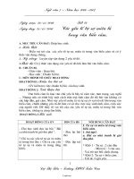Giáo án Ngữ văn 7 - Tiết 44: Các yếu tố tự sự miêu tả trong văn biểu cảm - Lại Thị Tiền - Năm học 2006-2007