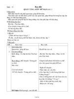 Giáo án môn Đạo đức lớp 3 - Tiết 12: Quan tâm, giúp đỡ bạn (tiết 1)