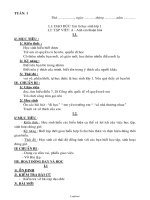 Giáo án Đạo đức Lớp 1 - Tuần 1