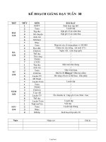 Giáo án Lớp 3 Tuần 27 đến 30 - Buổi chiều