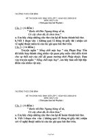 Đề thi chọn học sinh giỏi lớp 7, năm học 2009-2010 môn: Ngữ văn ( thời gian làm bài 90 phút )