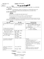 Giáo án Lớp 6 - Môn Toán - Tiết 41 - Bài 1: Làm quen với số nguyên âm