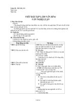 Giáo án Ngữ văn 8 Tuần 28 - Tiết 110, 111: Viết bài tập làm văn số 6: văn nghị luận