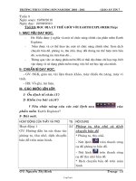 Giáo án Tin 7 tiết 10: Học địa lý thế giới với Earth Explorer (tiếp)