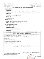 Giáo án Tin học 8 - Tiết 52: Học vẽ hình học với phầnmềm Geogebra - Năm học 2009-2010 - Phạm Tuấn Anh