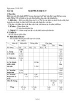 Giáo án Công nghệ 7 tiết 1 đến 14