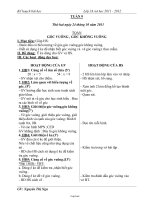 Giáo án Lớp 3 Tuần 9 - GV: Nguyễn Thị Nga