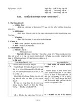 Giáo án tự chọn Ngữ văn Lớp 6 - Năm học 2011-2012