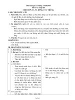 Thiết kế bài dạy lớp 2 - Tuần số 21