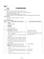 Giáo án môn Tự nhiên xã hội lớp 2 (cả năm)