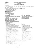 Giáo án các môn học khối 2 - Tuần thứ 13 (chuẩn)