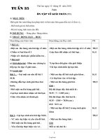 Giáo án Tin học 7 Tiết 41 - Bài 7: Trình bày và in trang tính (tiết 1)