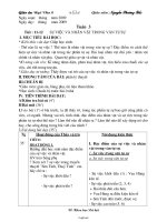 Giáo án môn Ngữ văn 6 - Tiết dạy 11, 12: Sự việc và nhân vật trong văn tự sự