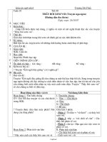 Giáo án môn Ngữ văn 6 - Tiết 40: Thầy bói xem voi (truyện ngụ ngôn)