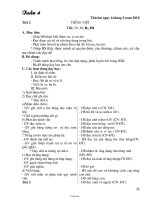 Giáo án các môn lớp 1 - Tuần 4 năm 2010