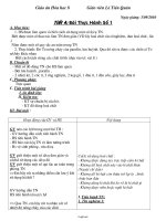 Giáo án môn Hóa học lớp 8 - Tiết 4: Bài thực hành số 1