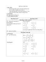 Giáo án Số học 6 - Tiết 89: Luyện tập