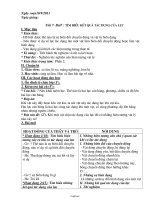 Giáo án môn Vật lí Lớp 6 - Tiết 7 đến 9 - Năm học 2011-2012