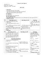 Giáo án Tin học 8 - Tiết 15: Bài tập - Năm học 2009-2010