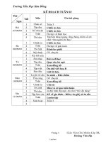 Giáo án các môn khối 3 - Tuần 3 - Trường Tiểu Học Kim Đồng