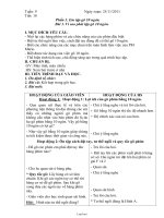 Giáo án Tin học lớp 4 tuần 9 tiết 18: Vì sao phải tập gõ 10 ngón