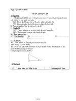 Bài giảng môn học Hình học lớp 7 - Tiết 19: Luyện tập (Tiết 2)