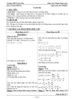 Đề kiểm tra học kì II – môn toán 6 thời gian làm bài : 90 phút (không kể thời gian giao đề)