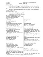 Thiết kế bài dạy lớp 2 - Tuần 7 năm 2010