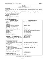 Thiết kế bài dạy các môn học lớp 2 - Trường tiểu học Thuỷ Dương - Tuần 5