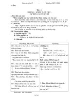 Giáo án Ngữ văn 8 - Tiết 3: Cấp độ khái quát của nghĩa từ ngữ - Năm học 2006-2007 - Dương Thị Thảo Trang