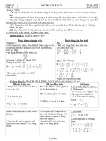 Giáo án Đại số 7 - Tiết 21: Ôn tập chương I