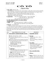 Giáo án Ngữ văn lớp 6 - Tiết dạy 107: Cô tô