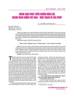 Chính sách phát triển nguồn nhân lực ngành hàng không Việt Nam – Thực trạng và giải pháp