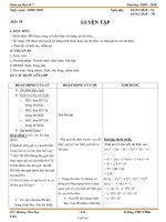 Giáo án môn Hình học lớp 6 - Tuần 10 - Tiết 10 - Luyện tập