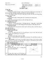 Giáo án Hình học 7 tiết 56: Luyện tập