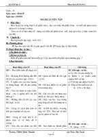 Giáo án môn học Số học lớp 6 - Tuần 34 - Tiết 102: Luyện tập