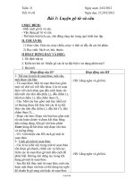 Giáo án Tin học 5 tuần 21: Luyện gõ từ và câu