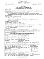 Giáo án Vật lí Khối 9 - Chương trình cả năm - Năm học 2011-2012