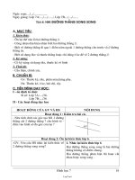 Giáo án Hình học khối 7 - Tiết 8 đến tiết 14