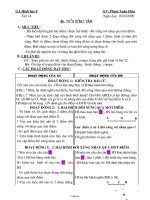 Giáo án Hình học 8 - Tiết 14, Bài 6: Đối xứng tâm - Năm học 2009-2010 - Phạm Xuân Diệu