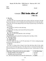 Giáo án Ngữ văn Lớp 8 - Tuần 13 - Năm học 2009-2010 - Nguyễn Thị Thu Hiền