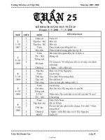 Giáo án lớp 3 - Tuần 25 - Trường tiểu học số 1 Ngô Mây