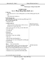 Giáo án chuẩn Tuần 7 - Lớp 1